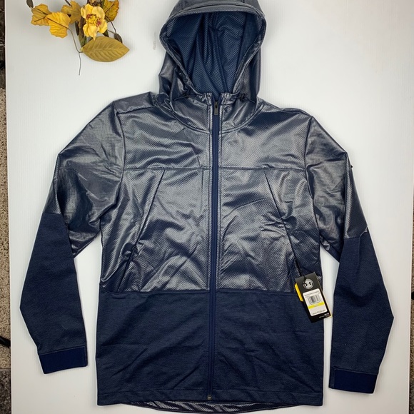 Under Armour Other - NWT Under Armour Coldgear Hybrid Windbreaker  Med